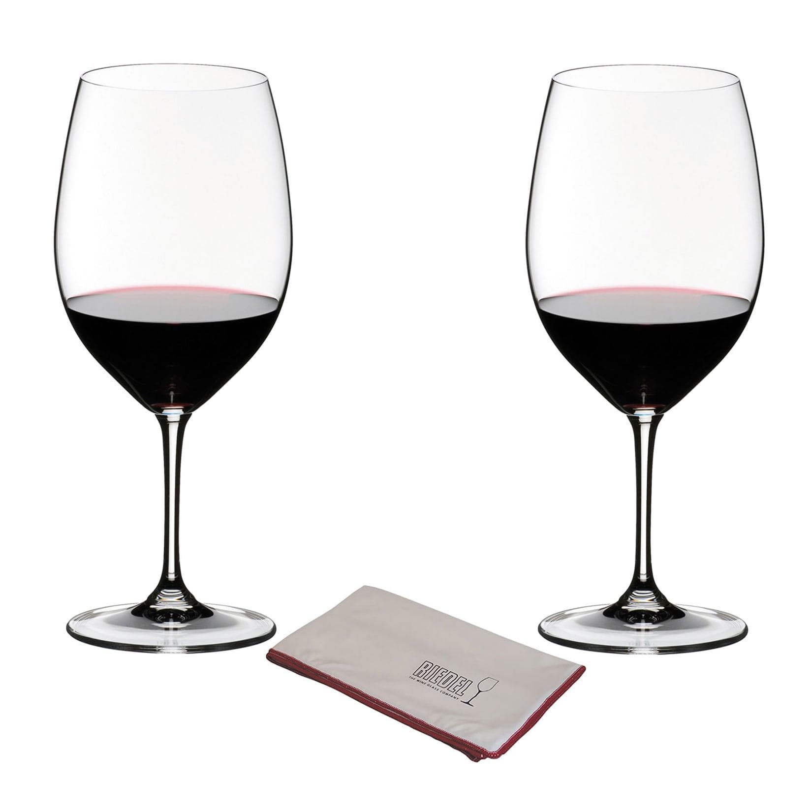 Riedel Vinum Cabernet Sauvignon/Merlot Gift Pack 2 Gläser + Poliertuch