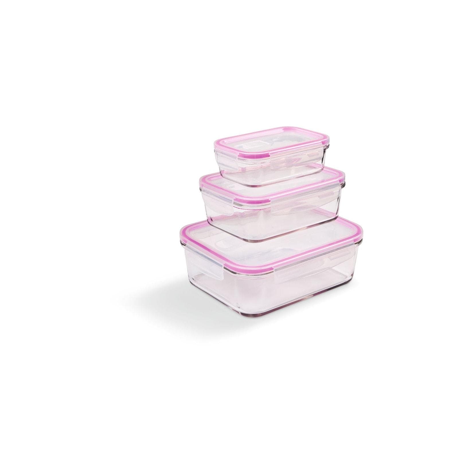Kitchen Club Glasdosen 3er Set Pink