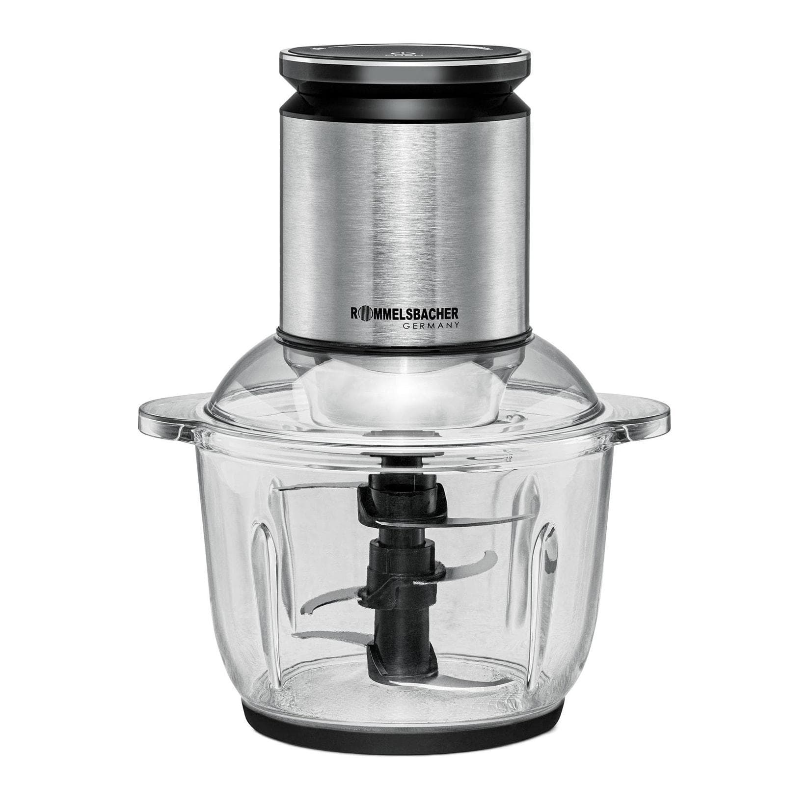 Rommelsbacher Zerkleinerer MZ 600 Silber Edelstahl Glas
