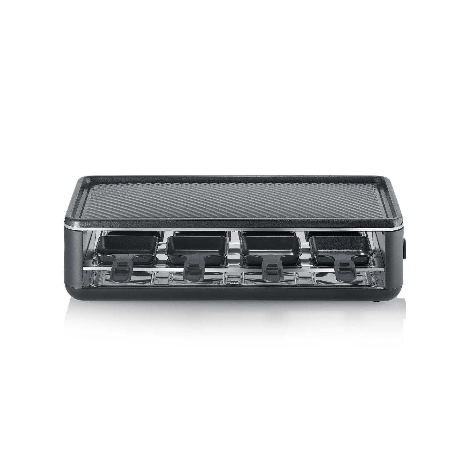 Severin Raclette-Grill Schwarz Kunststoff 25x14x49 cm