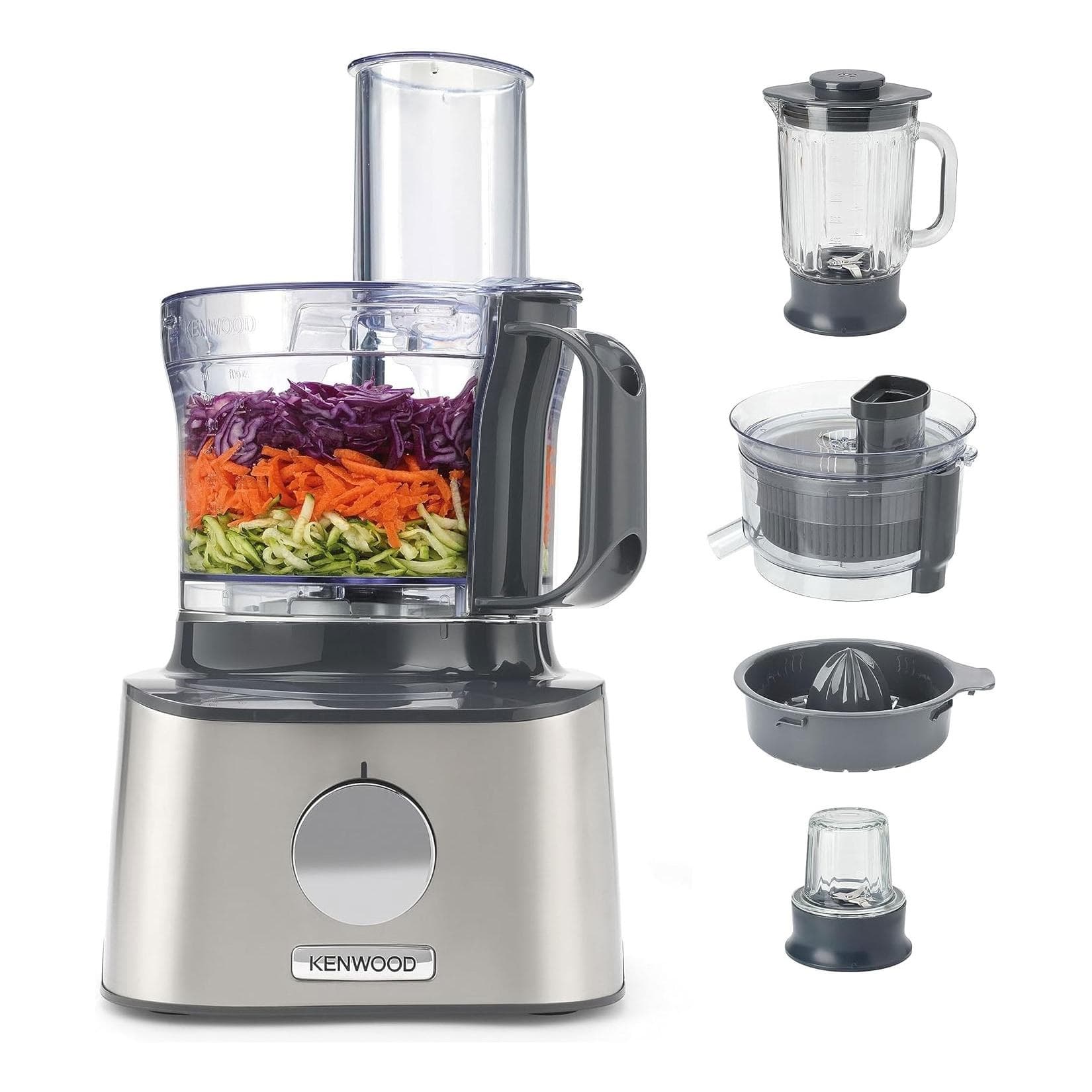 Kenwood FDM307SS MultiPro Compact Küchenmaschine Silber
