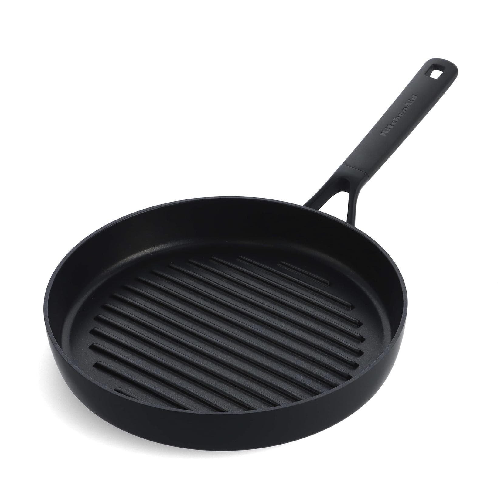 KitchenAid Grillpfanne 28 cm Schwarz Classic