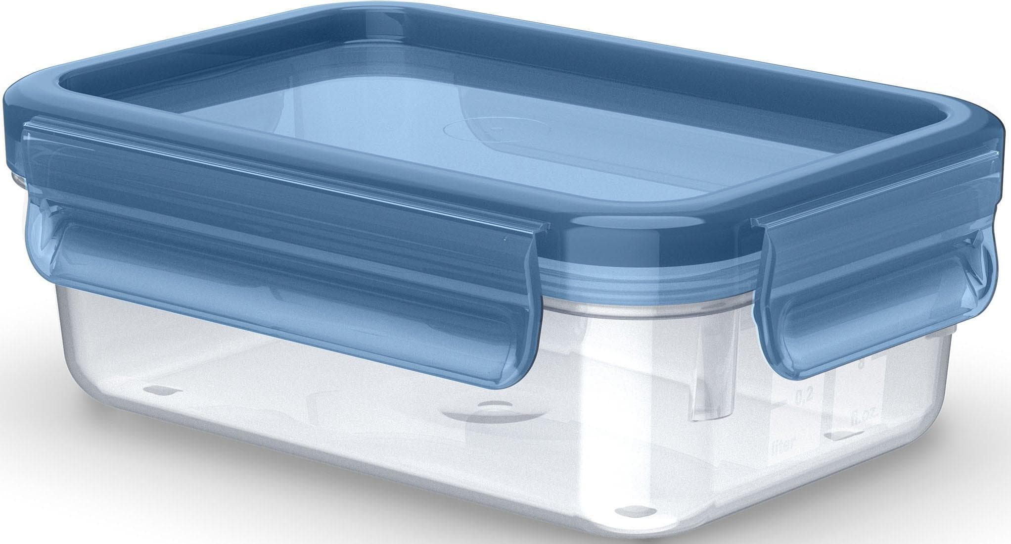 EMSA Clip & Close Eco Frischhaltedose 550ml Blau Transparent
