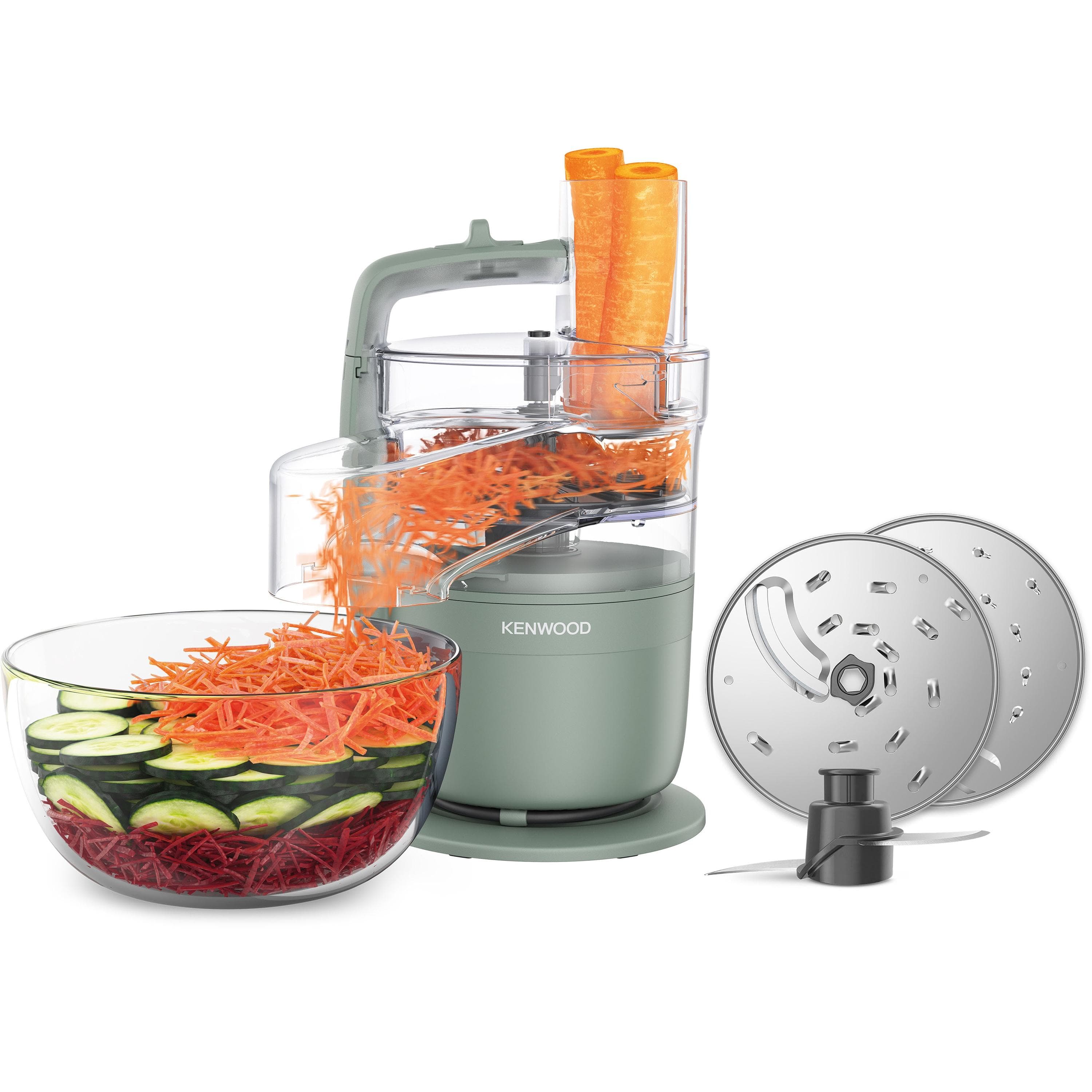 KENWOOD MultiPro Go FDP23.140GY Kompakt-Küchenmaschine Grün