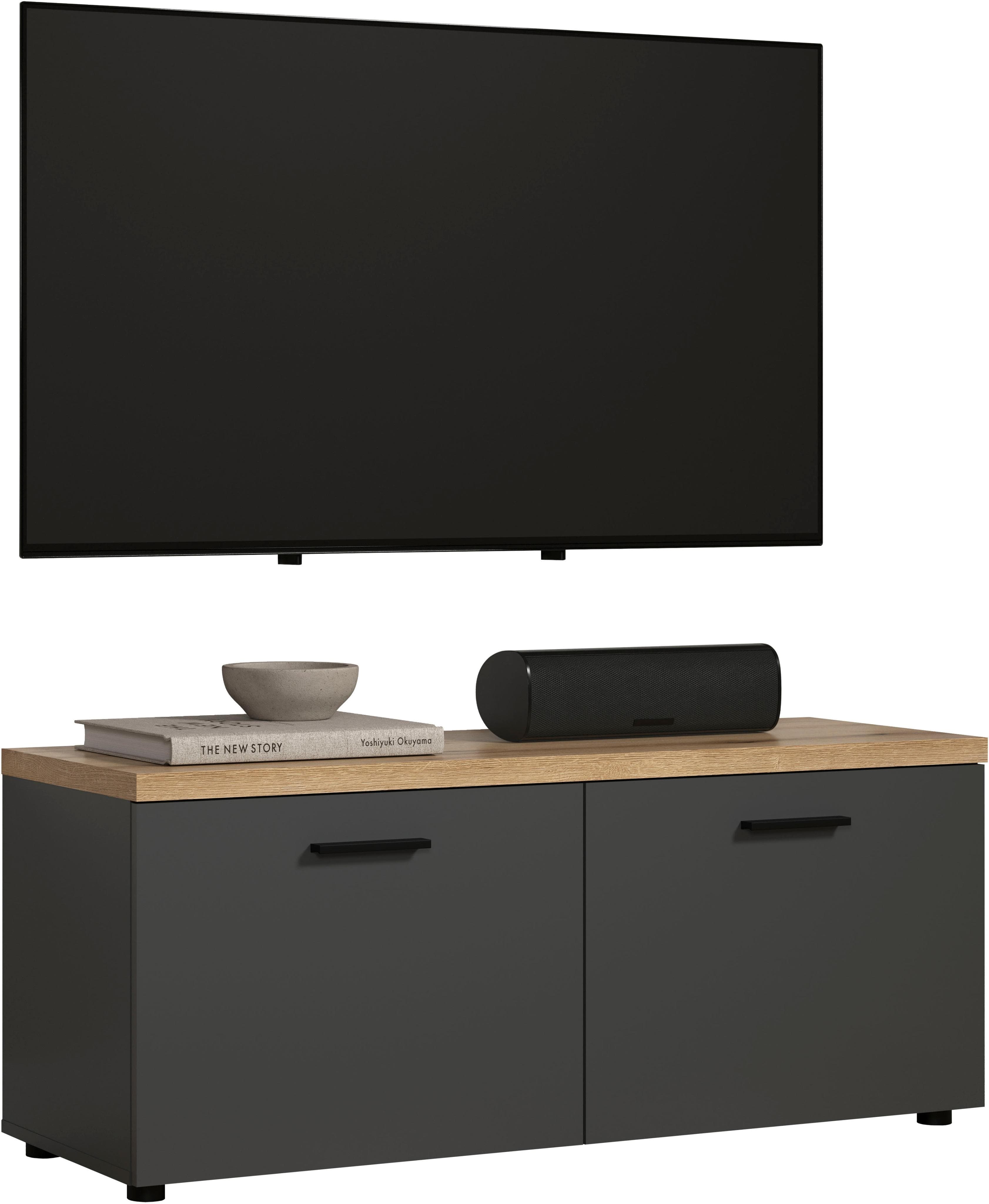 Home affaire Lowboard Bajo TV-Lowboard 2 Türen 2 Einlegeböden