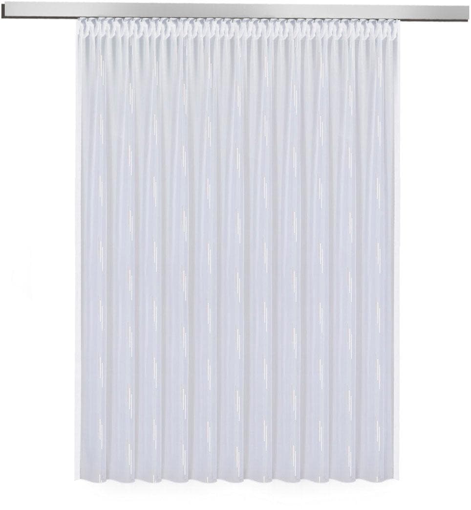 Gardine GERSTER Vera weiß 600x150 cm Voile Polyester