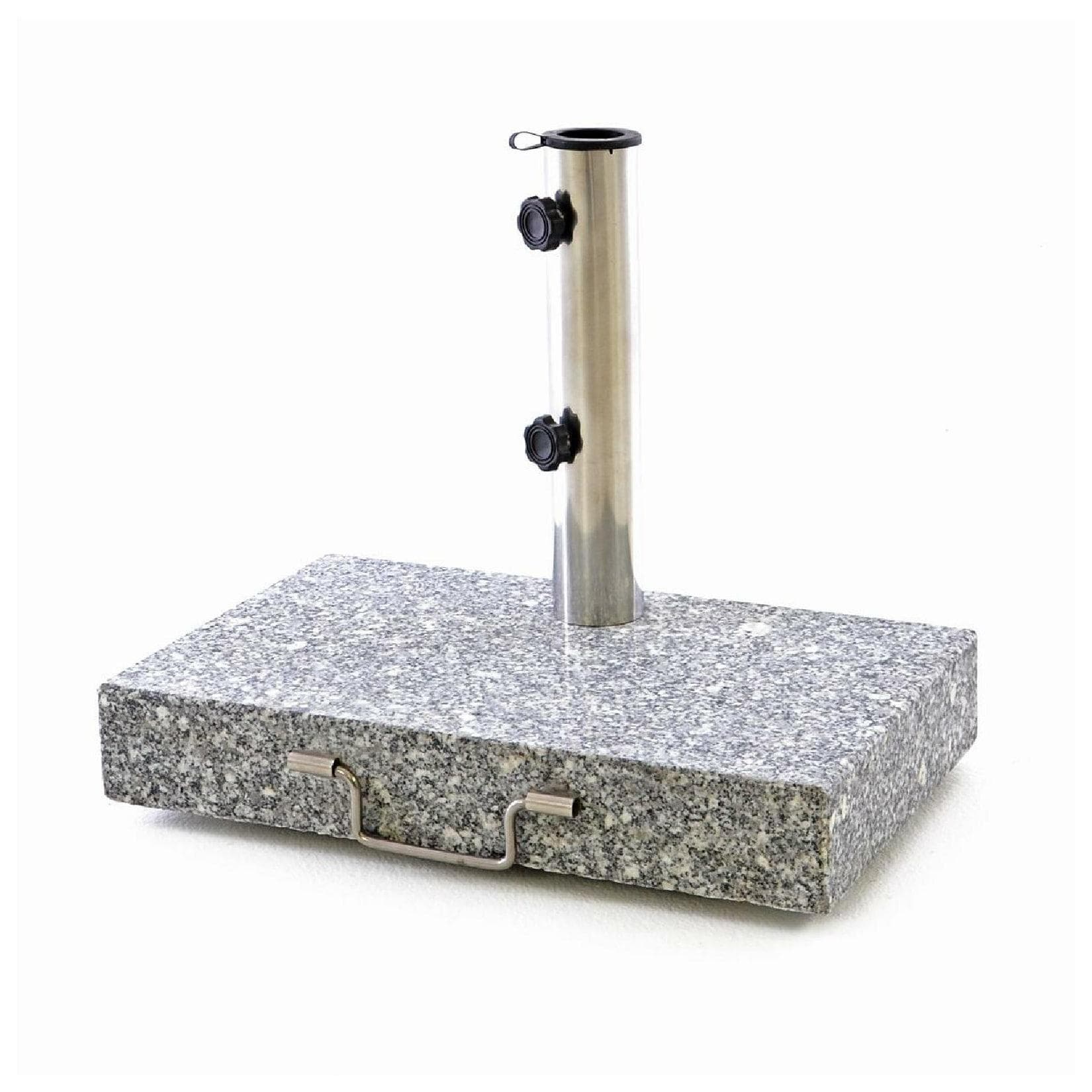 VCM Sonnenschirmständer 25 kg Granit grau rechteckig
