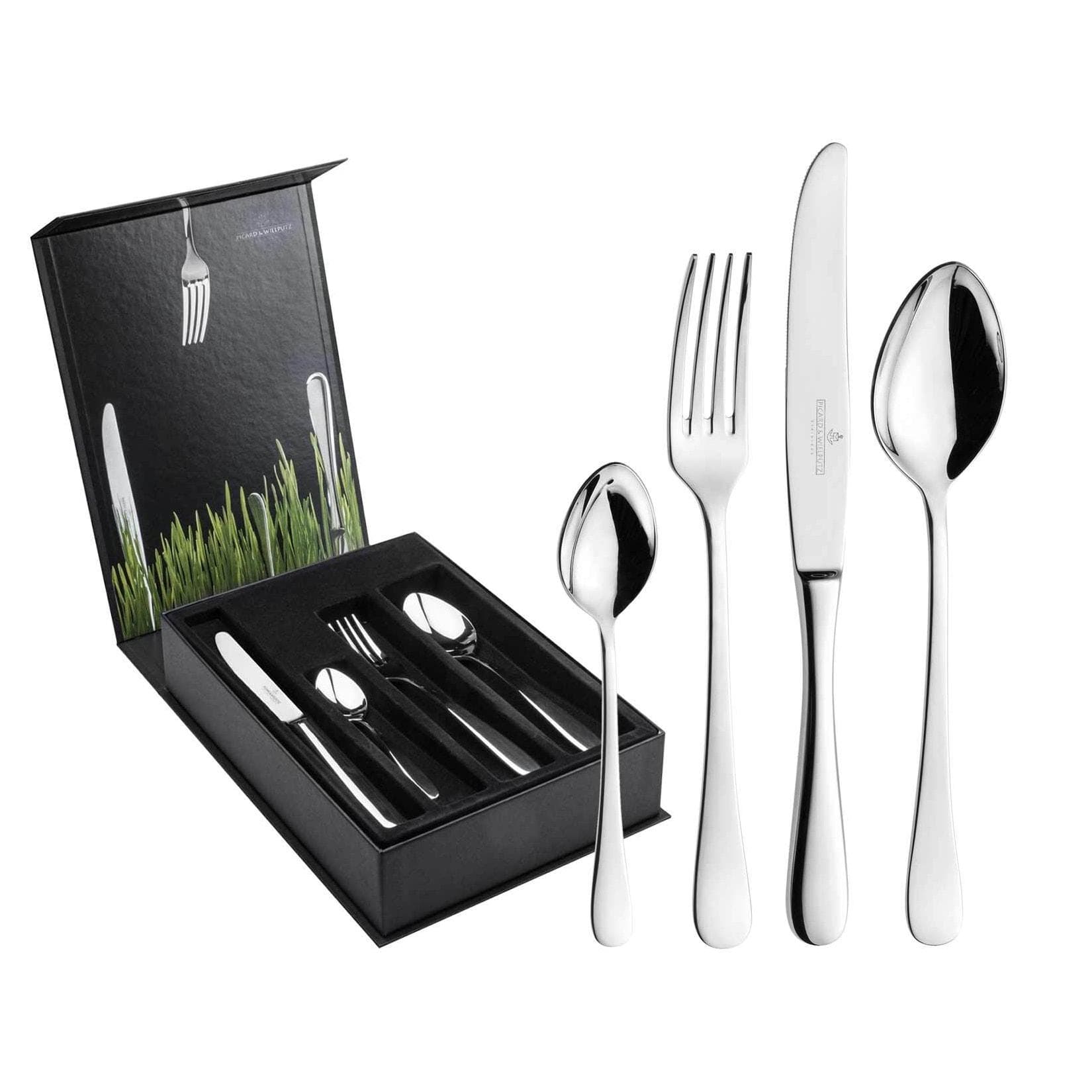 Picard & Wielpütz Tafelbesteck Charisma 24er Set Silber