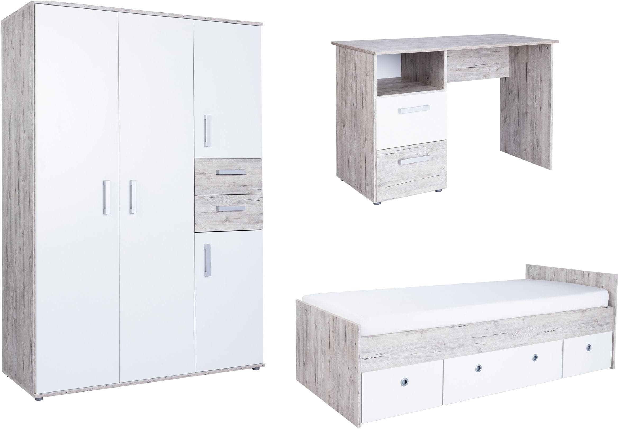 Jugendzimmer-Set ARTHUR BERNDT Bente mit Stauraumbett und Schrank