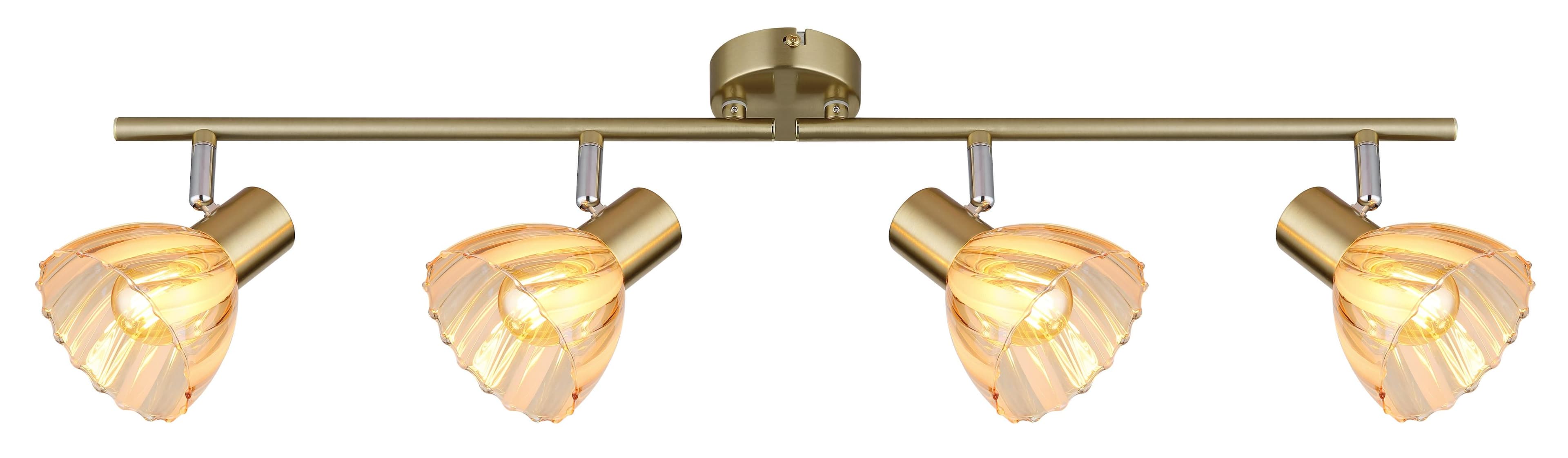 Strahler ZACHERY Messingfarben Matt GLOBO-Lighting