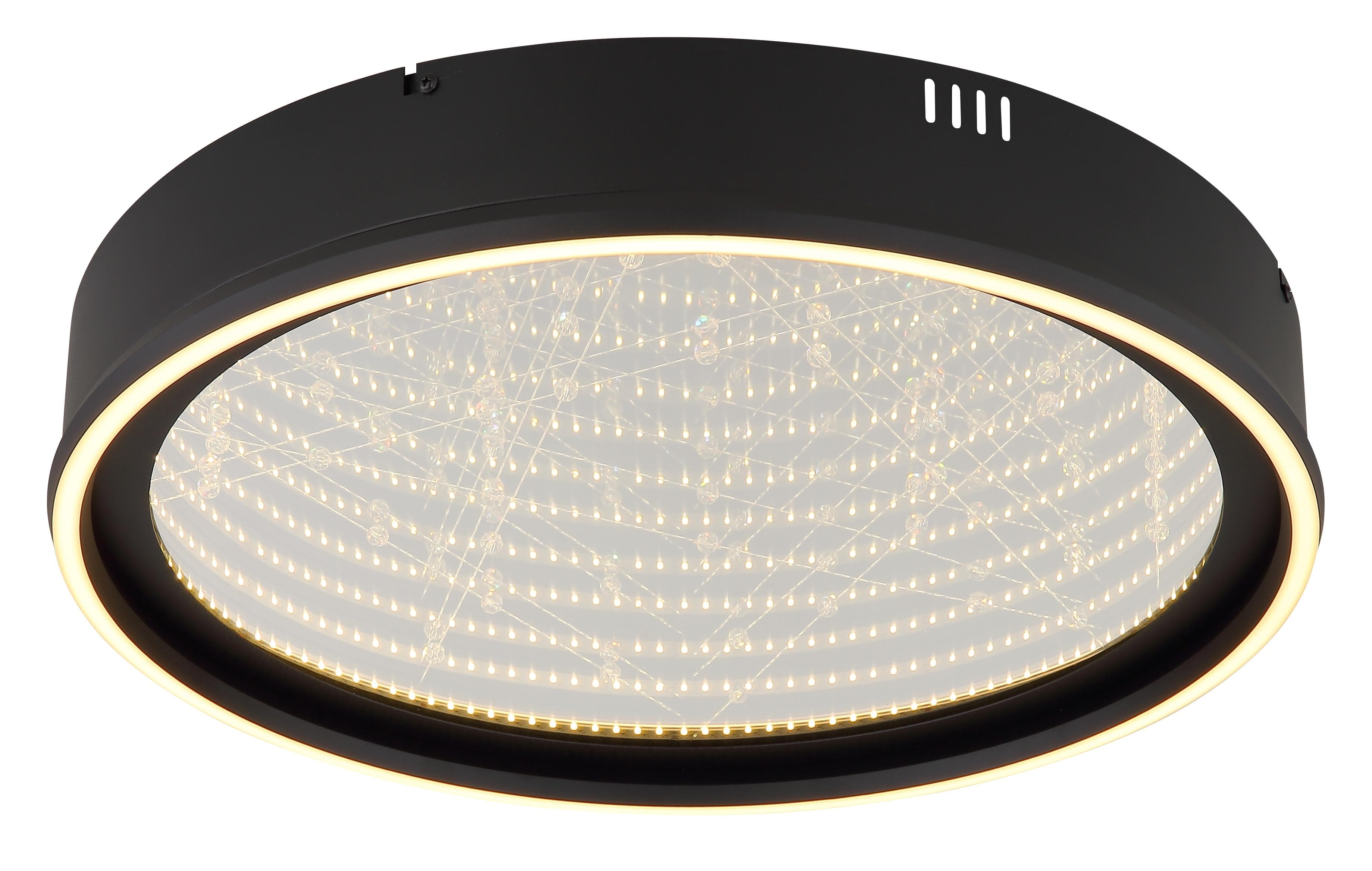 Deckenleuchte MIRRORA Schwarz Dimmbar GLOBO Lighting