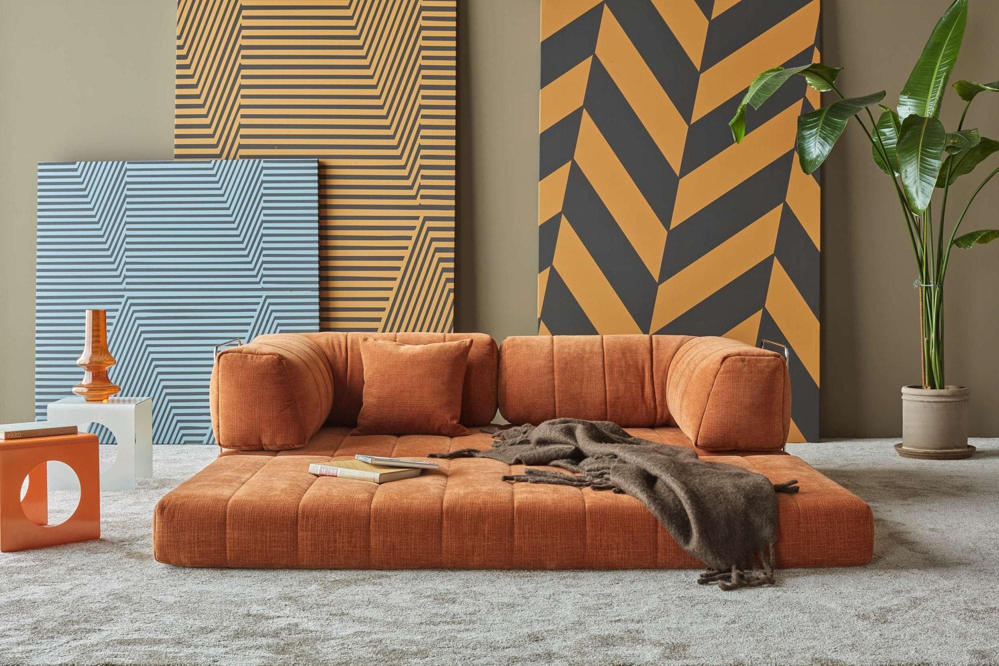 INNOVATION LIVING Schlafsofa CozyPad C02 Rost Modular