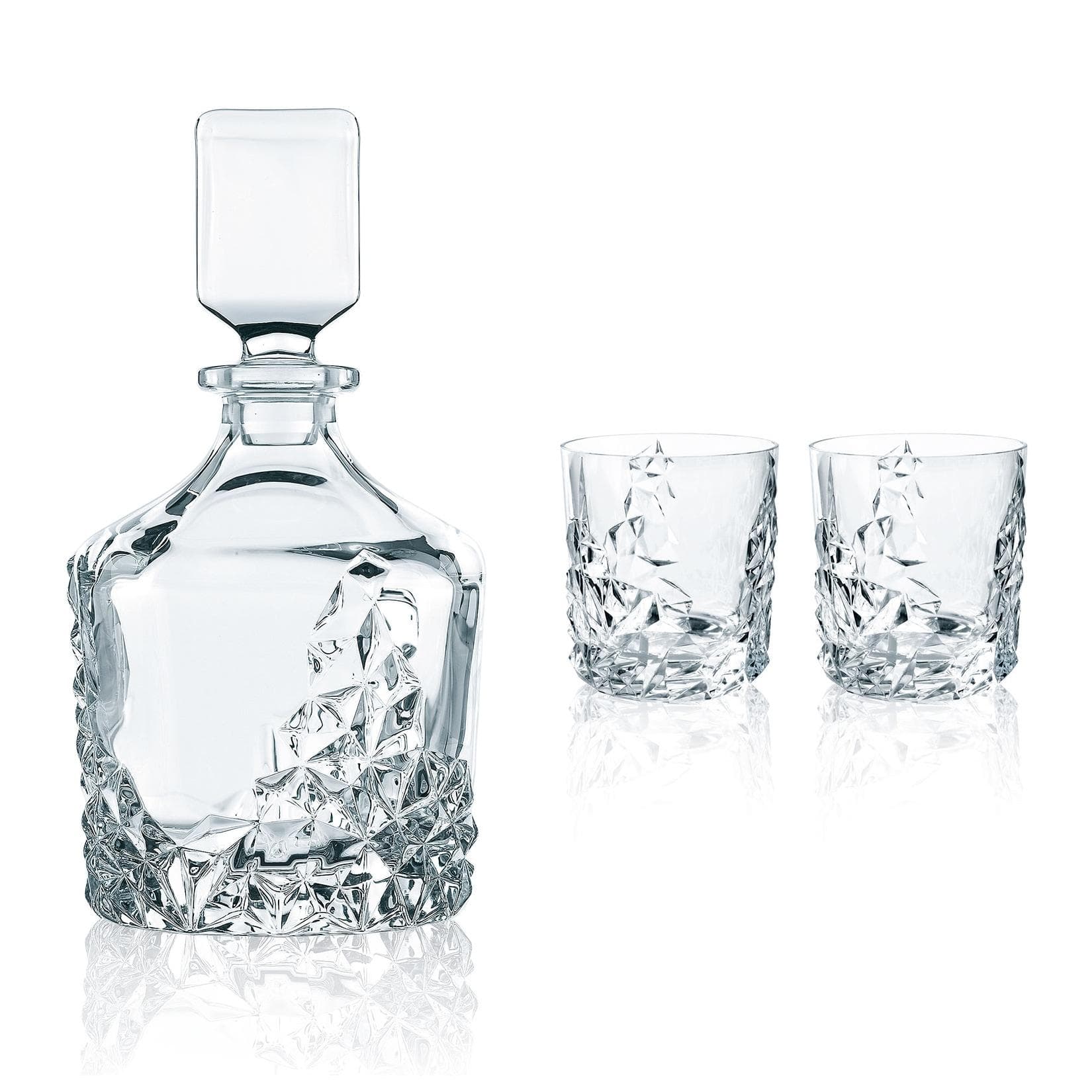 Nachtmann Sculpture Whisky 3er Set Glas Transparent