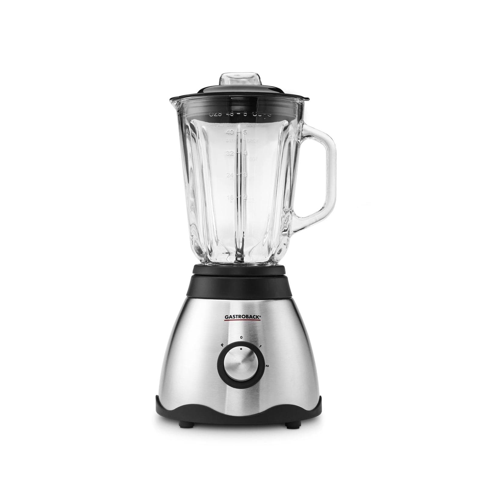Gastroback 40999 Vital Mixer Edelstahl 1,5l Glas