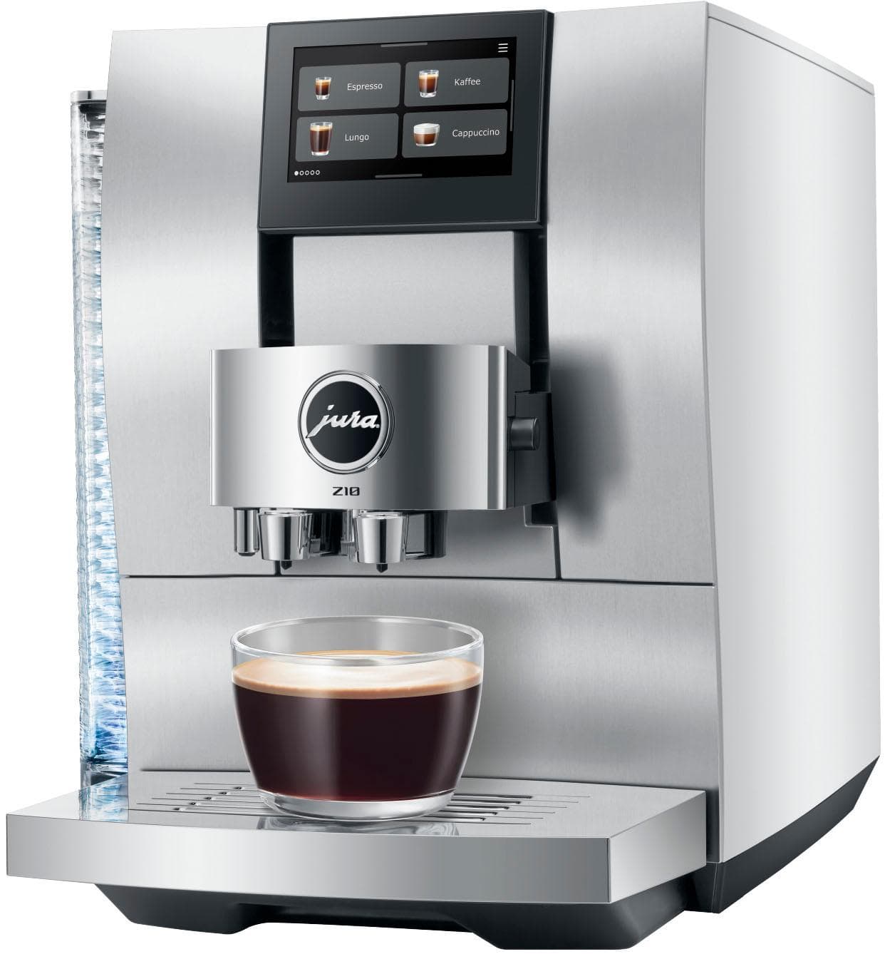 JURA Z10 Kaffeevollautomat Aluminium White