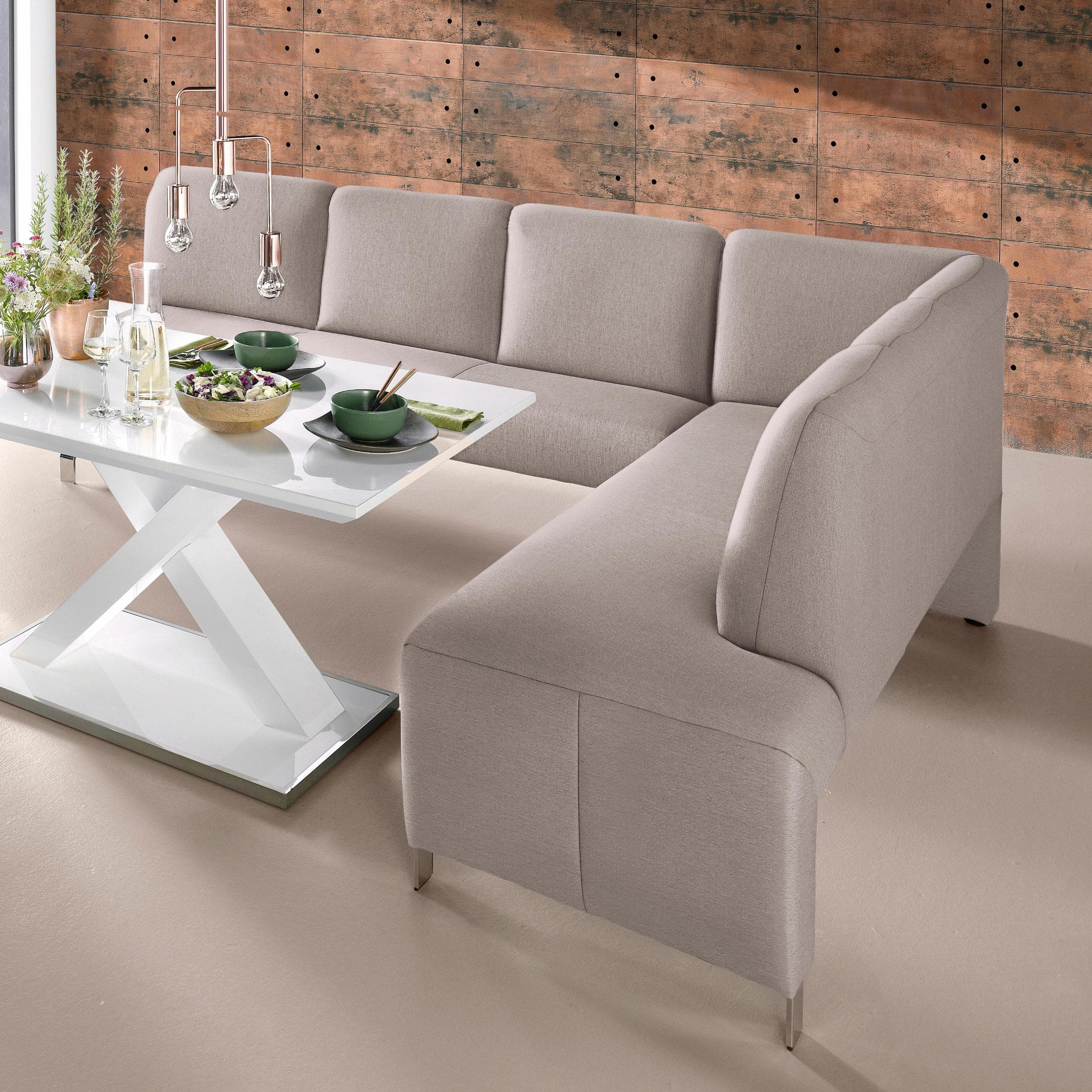 Eckbank EXXPO Intenso Modern Beige