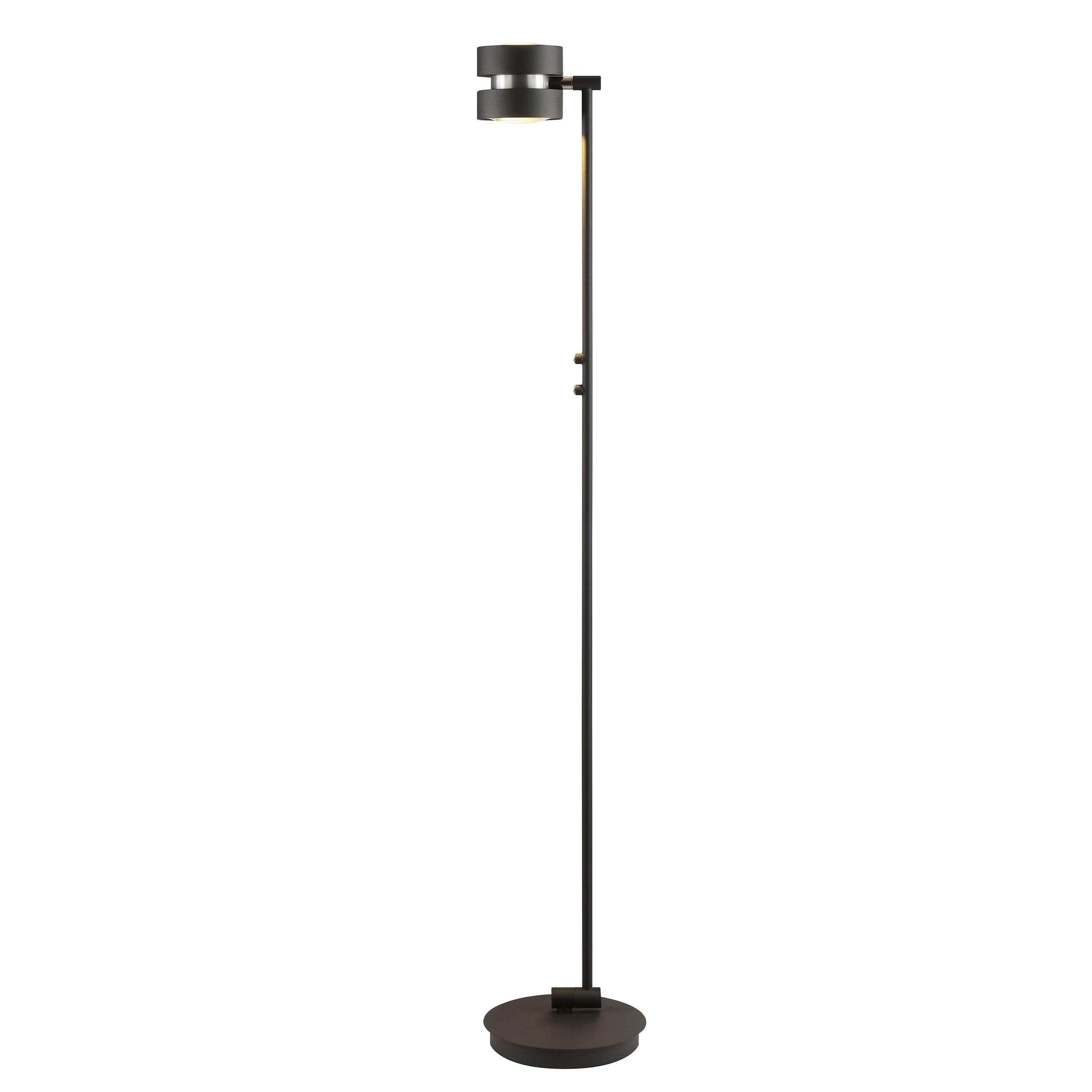 Brilliant LED-Stehlampe Glow-Sphere 146 cm Schwarz Metall