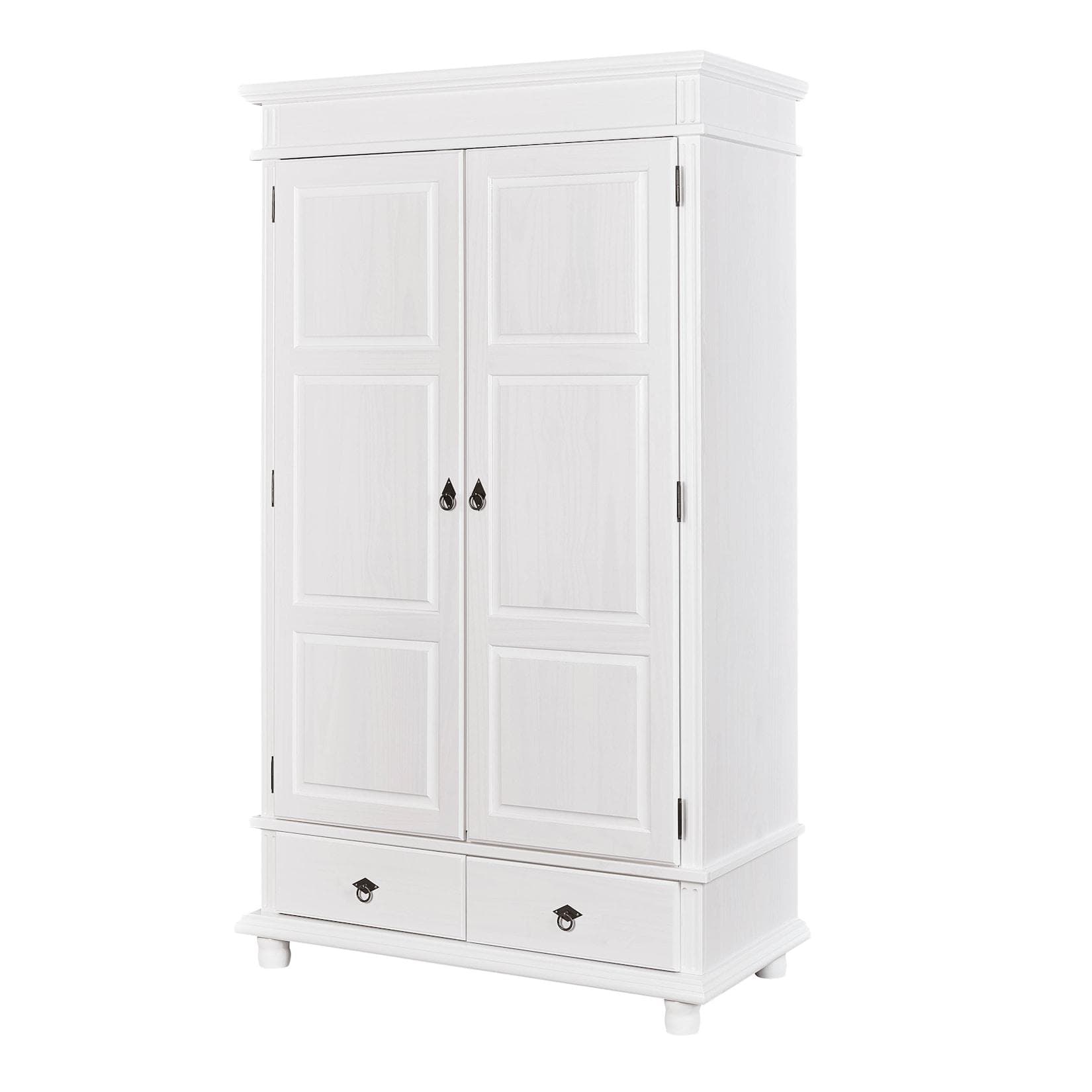 Mid.you Drehtürenschrank Interlink Danz Weiß Kiefer