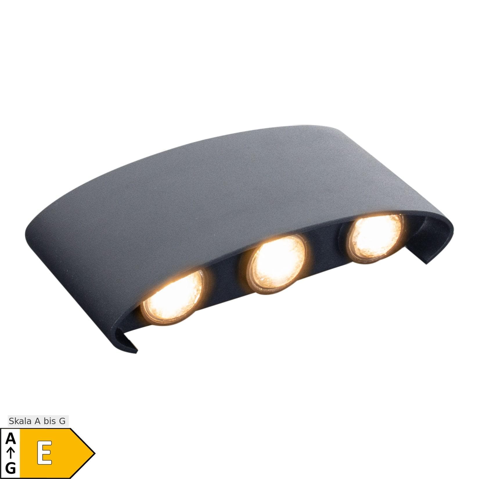 Näve LED Außenwandleuchte "AURON" mit 3 Lichtquellen