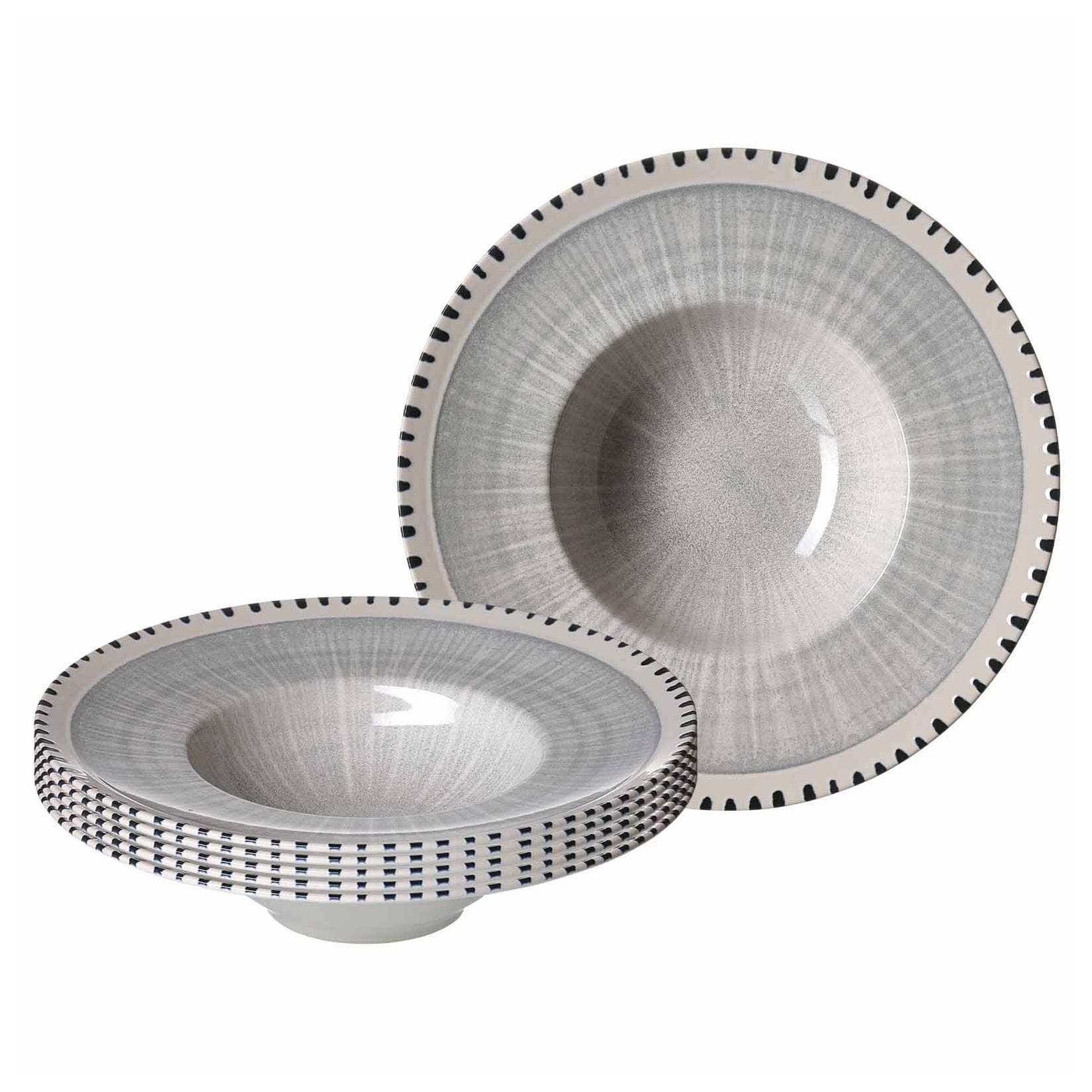 Ritzenhoff & Breker Gourmetteller Natura 6er Set Bunt