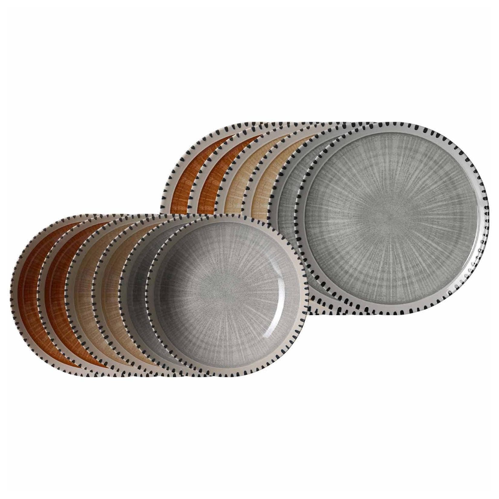 Ritzenhoff & Breker Tafelservice Natura 12er Set Modern