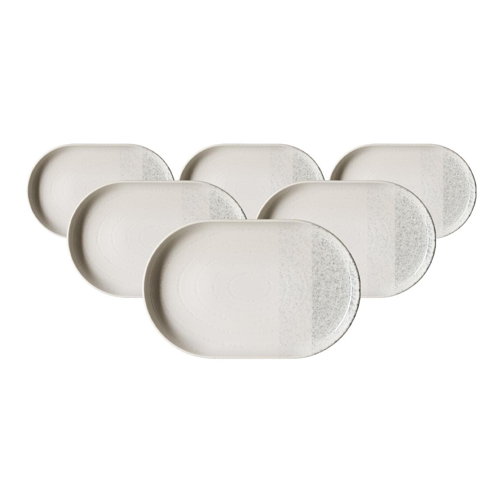 Ritzenhoff & Breker Servierplatten Trio Oval 6er Set