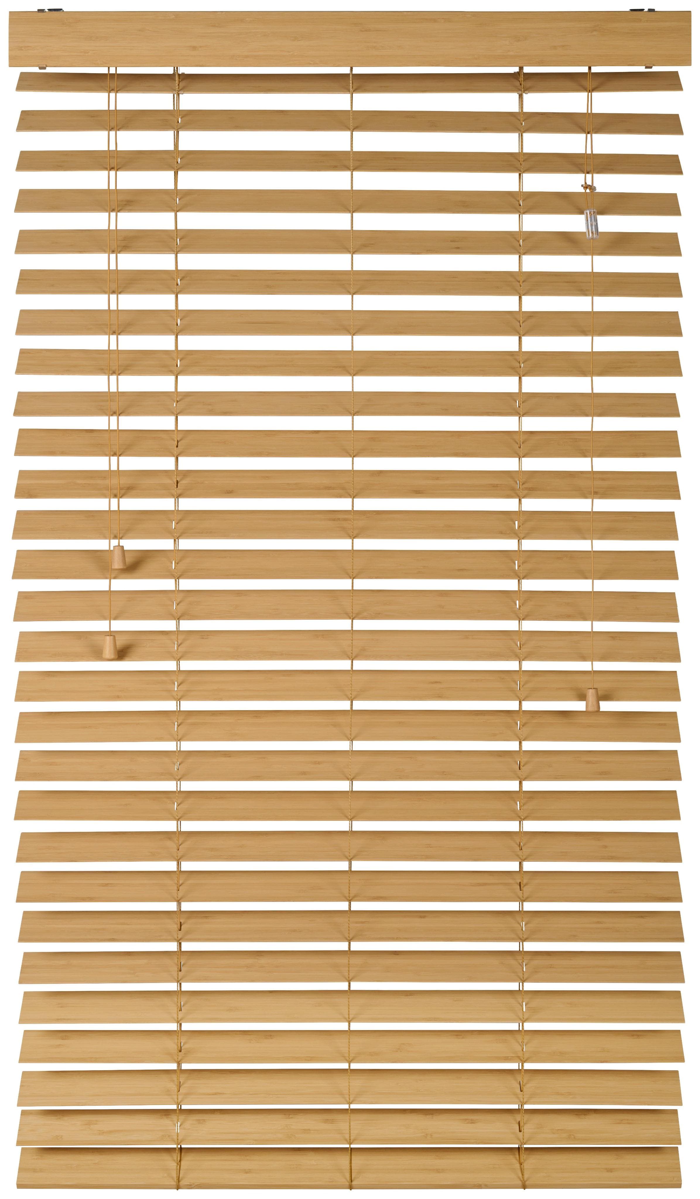 Jalousie Venetian Natur Holz Alu Lamellen