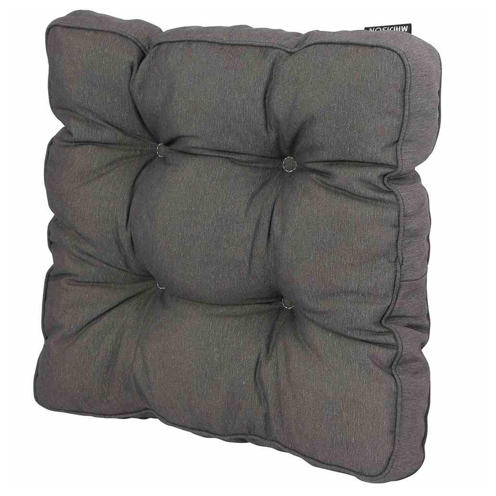 Madison Panama grau Sitzkissen Florance 50% Baumwolle / 45% Polyester