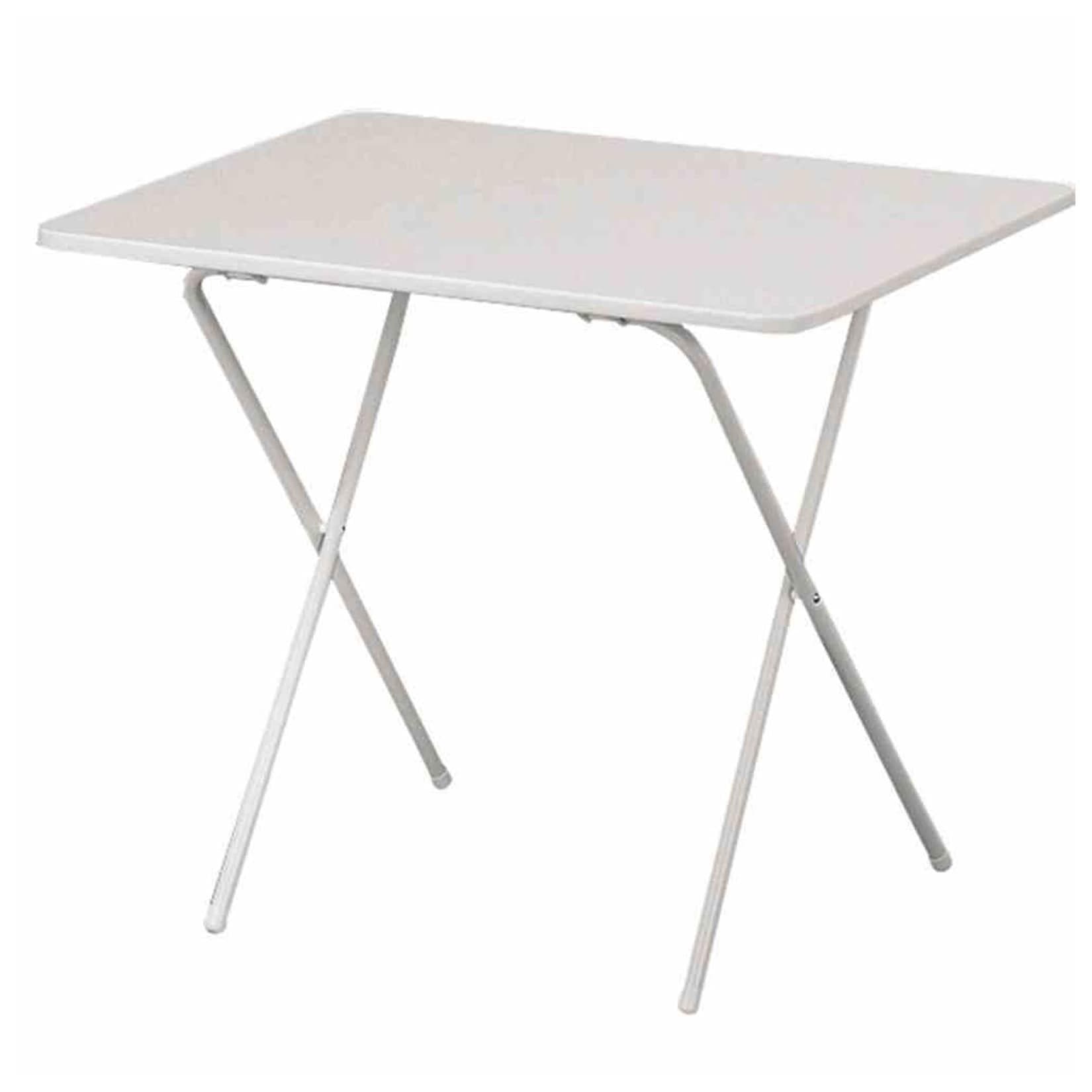 MFG Scherentisch 60x80 cm Weiß mit Scherengestell