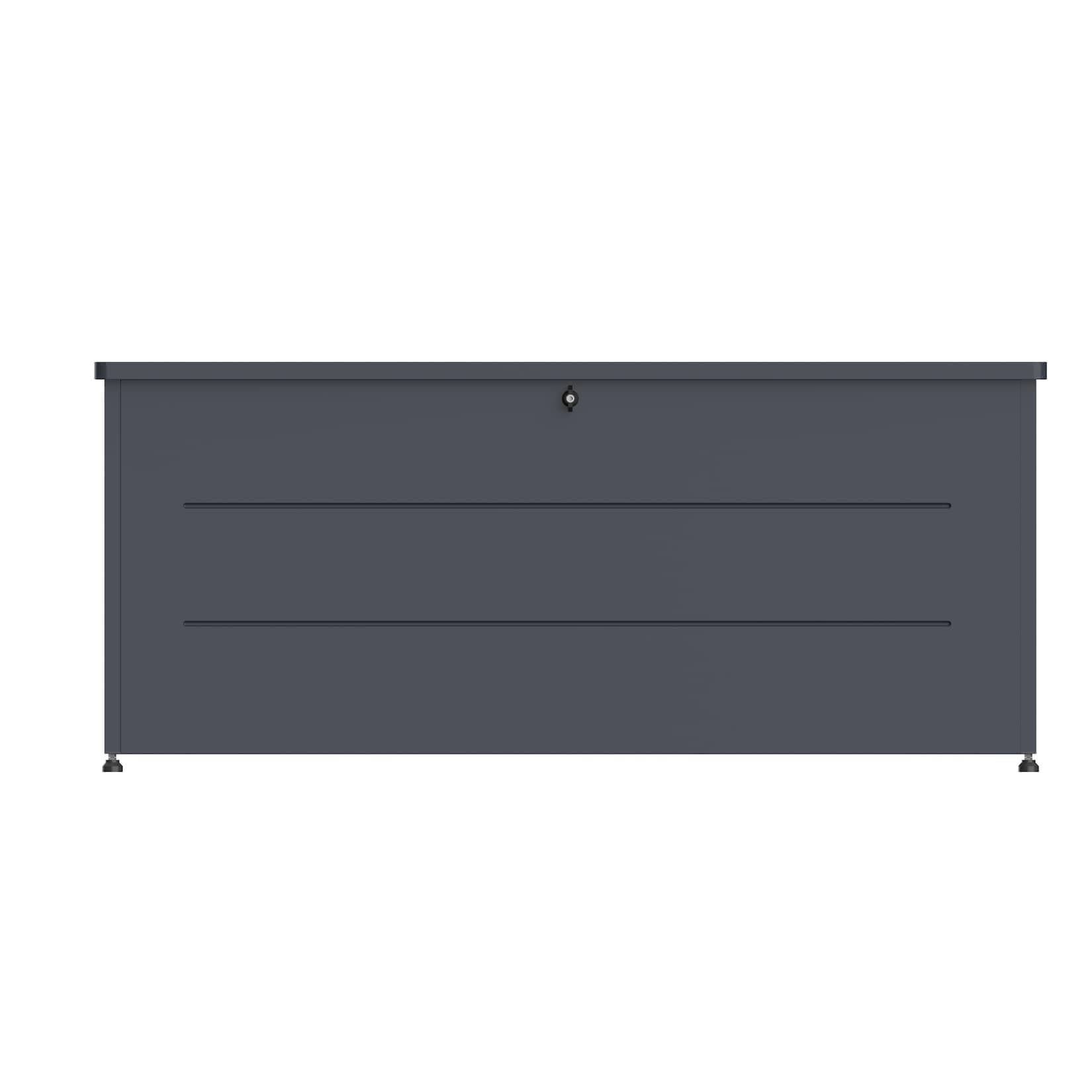 Marktkauf Auflagenbox 800L Gartenbox 180x70x79cm Wasserdicht