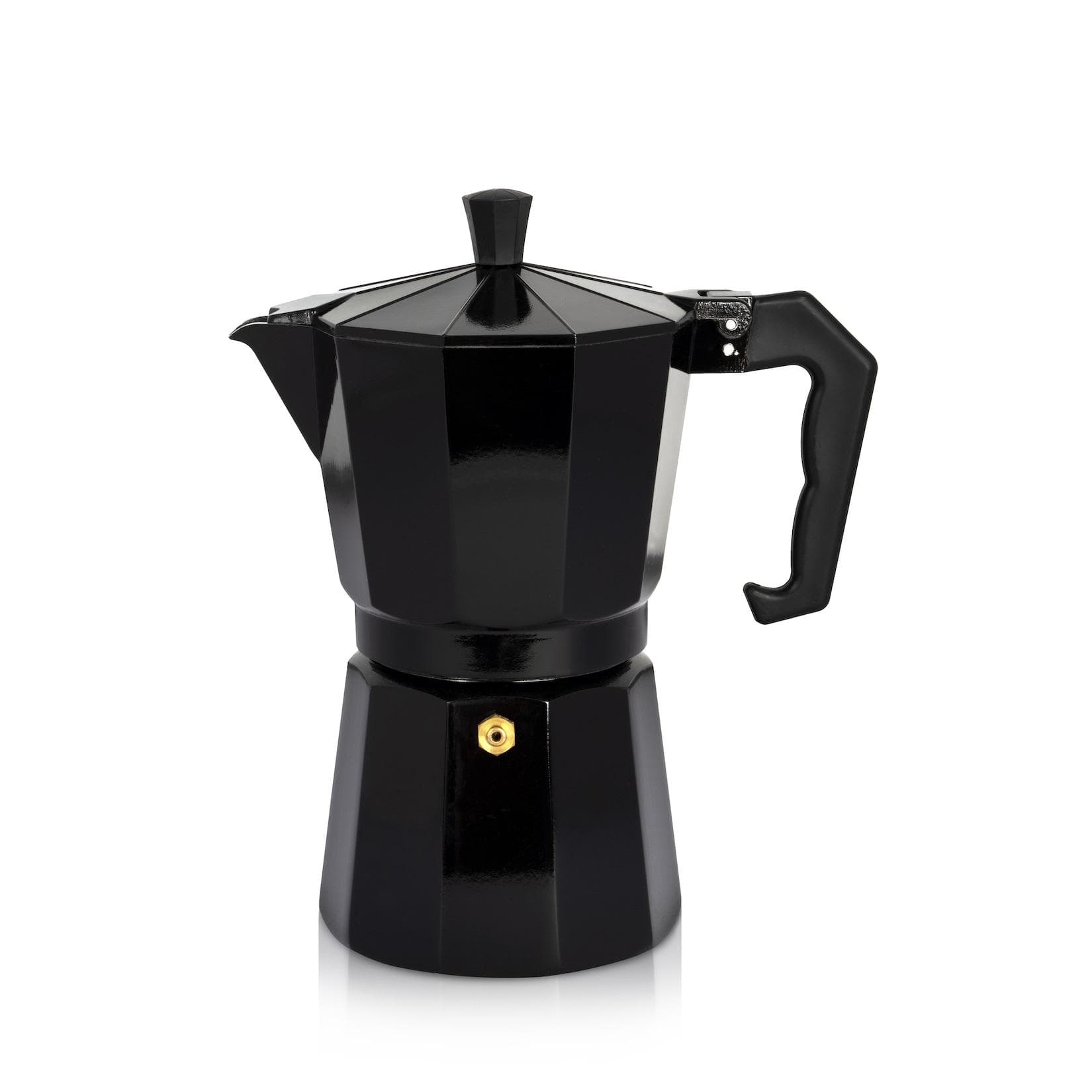 Espressokocher Italiano 3 Tassen Schwarz