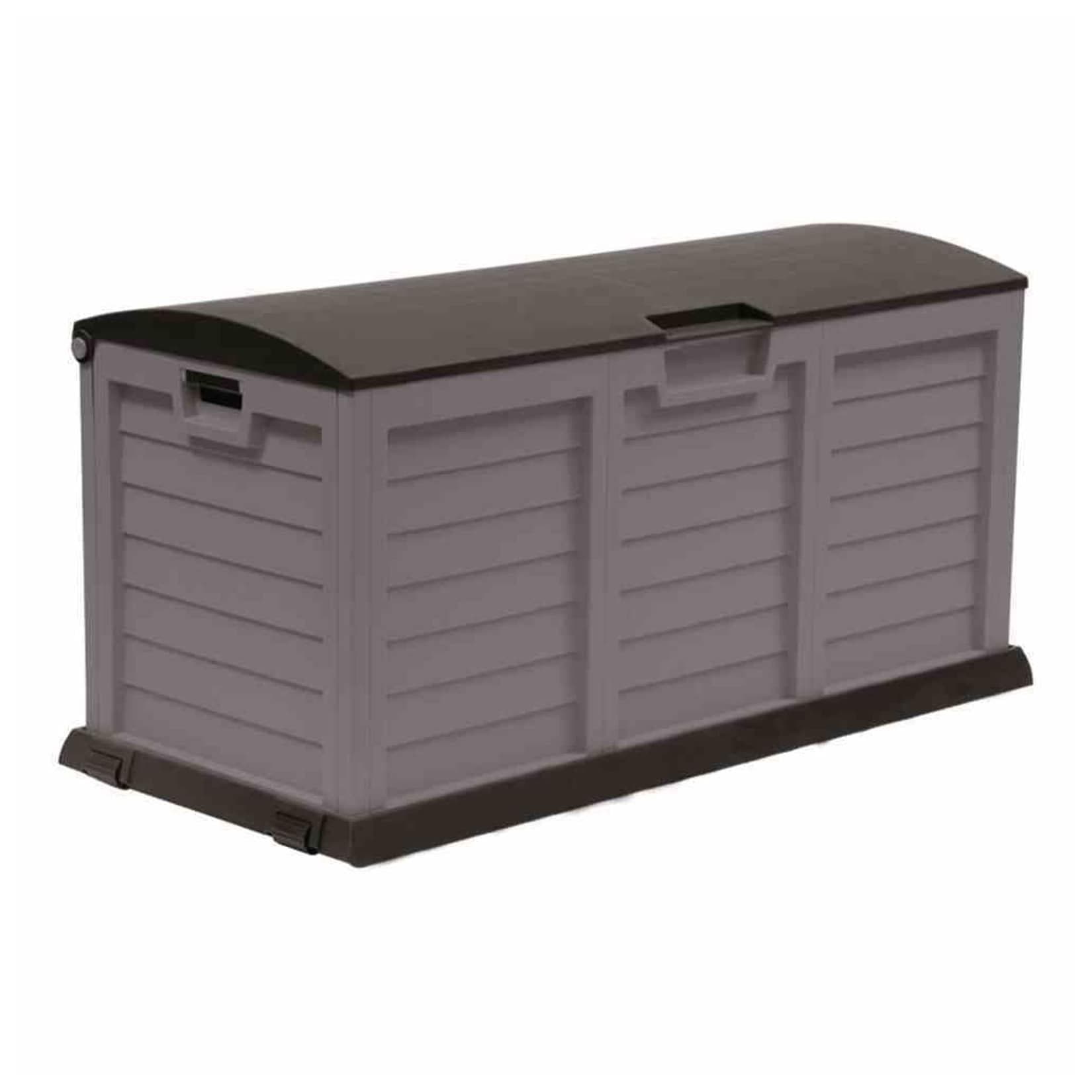 Fun Star Kissenbox Jumbo XXL Silber/Schwarz Aufbewahrungskiste