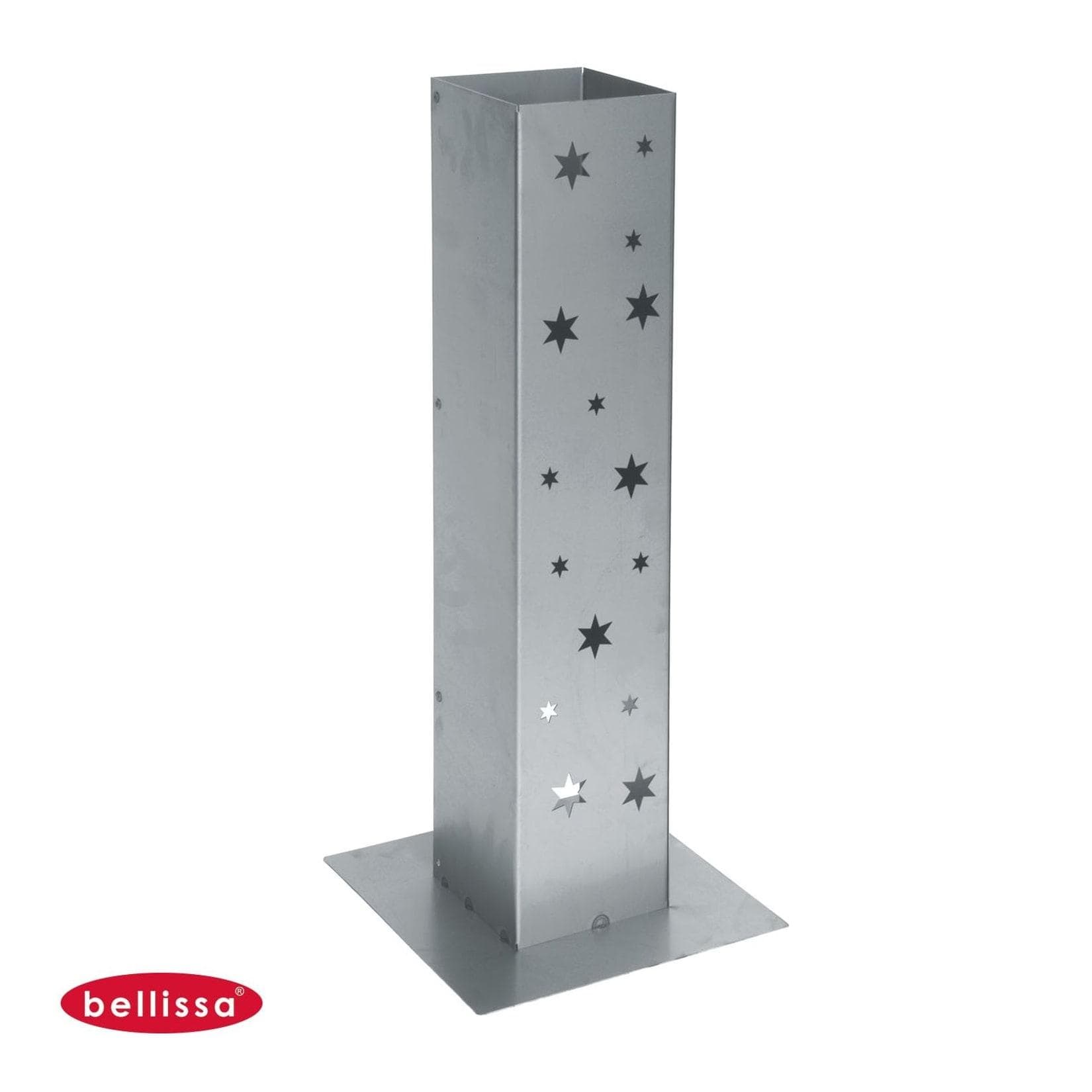 Bellissa Corten Feuersäule 70cm Lichtsäule mit Motiven