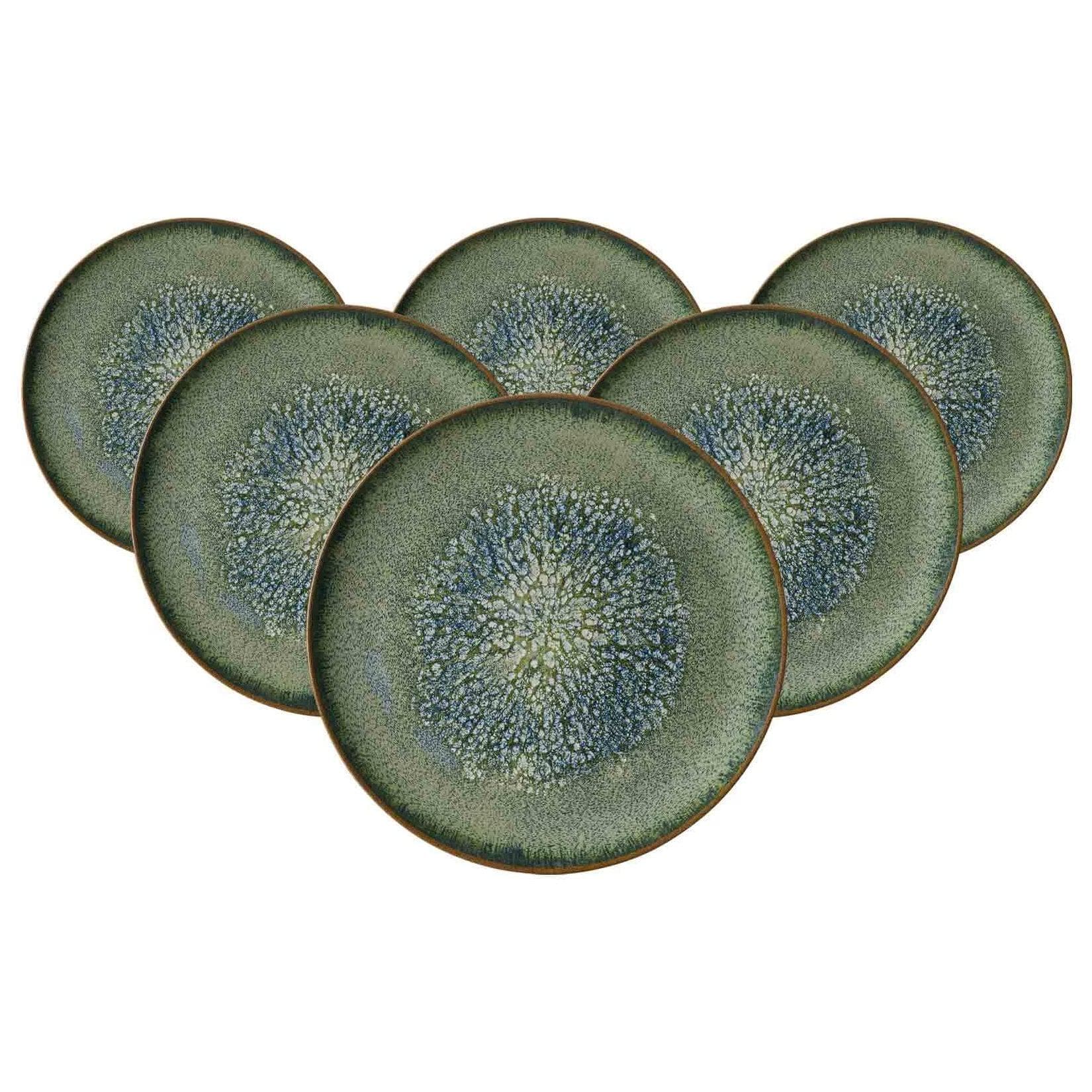 Ritzenhoff & Breker Verde Platzteller 32 cm 6er Set Grün
