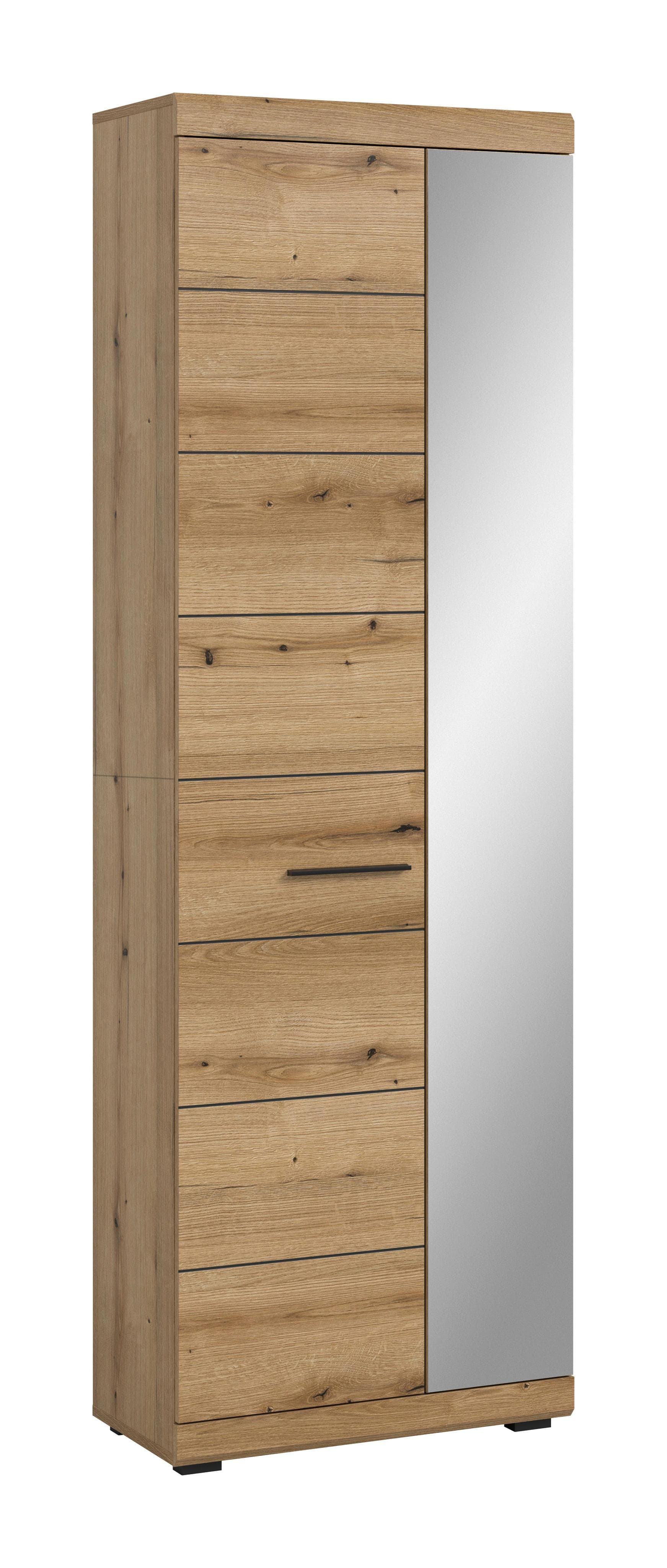 Garderobenschrank SCOUT Eiche Dunkel Braun