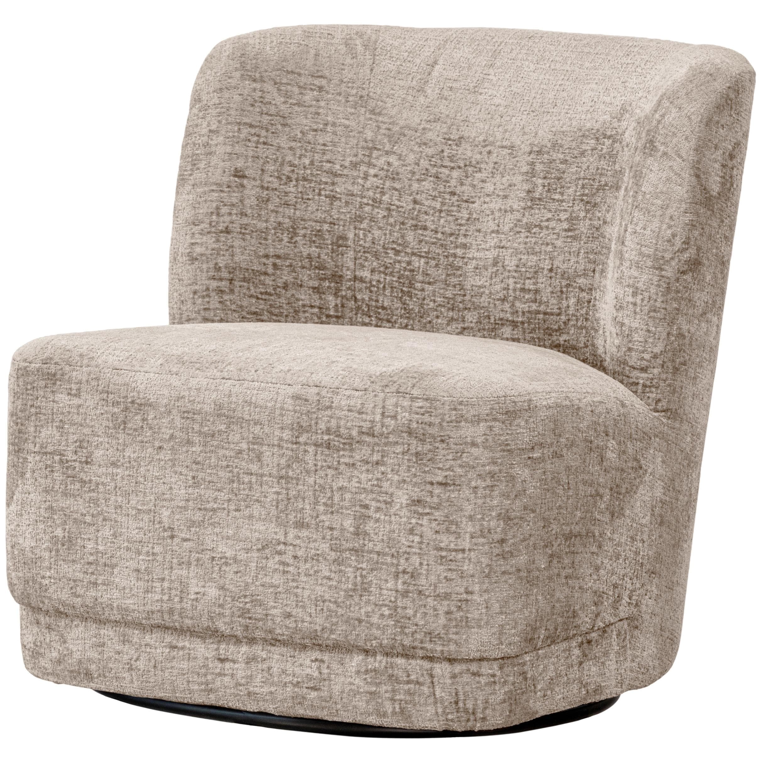 Cocktailsessel Atty Sandfarben Textil