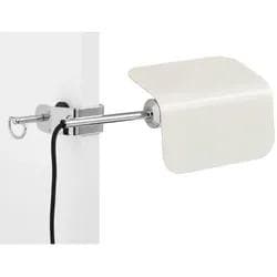 Hay Apex Clip Lamp Oyster White Klemmleuchte