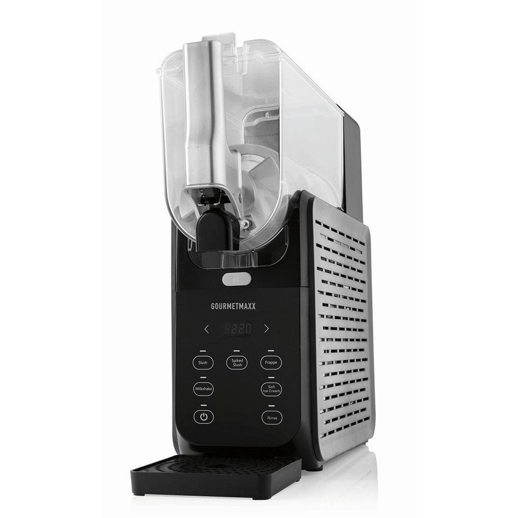 GOURMETmaxx Slushy Ice Maker 200W Schwarz/Grau