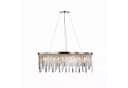 PGA-Lights Pendelleuchte Starnberg 90cm Silber mit Kristallstäben Bild 1
