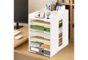 Youyijia Dokumentenablage A4 Stapelbar Weiß PVC-Schaumplatte Bild 4