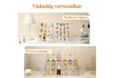 Lifewit Stufenregal Transparent Kunststoff 4-stufig 2-tlg. Bild 5