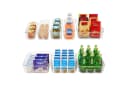 Lifewit Schubladenbox 8er-Set Kühlschrank-Organizer transparent Bild 2