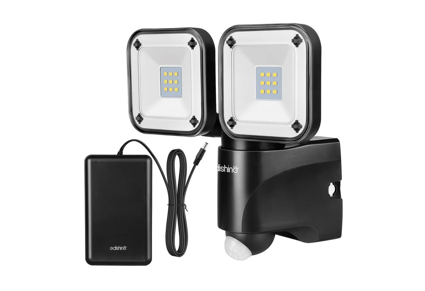 EDISHINE LED Wandstrahler Außen mit Bewegungsmelder IP44 800 Lumen - Bild 2