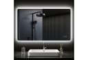 PESENXAN LED Badspiegel Silber Dimmbar IP44 Wasserdicht Bild 2