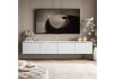 ALLHOUSE24 Lowboard NELLY 200 cm TV Schrank Weiß mit LED-Beleuchtung Bild 1