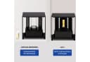 WILGOON LED Wandleuchte 6W Aluminium Wandlampe IP65 Verstellbar Warmweiß Bild 3