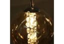 ZMH LED Pendelleuchte Höhenverstellbar Kronleuchter Glas Warmweiß 3-Flammig Bild 5