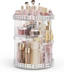 Refined Living Organizer 360° Drehbarer Make-up-Organizer Transparent Bild 2
