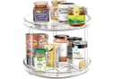 SURFOU Gewürzregal 2 Ebenen Drehteller Organizer 360° Kühlschrank Drehplatte Bild 2