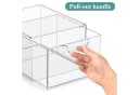 SURFOU Badorganizer Stapelbarer Make-up-Organizer 2/4/6er-Set Acryl-Organizer transparent Bild 3
